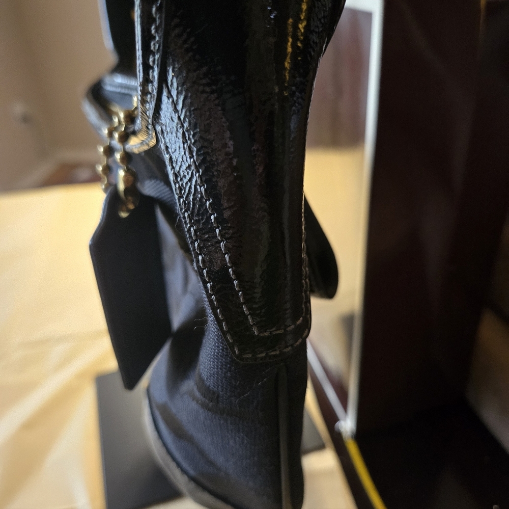 Coach Ergo Bag Y2K Signature Logo Black 11599 - Picture 9 of 12